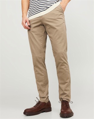 Marco Bowie Beige Hosen